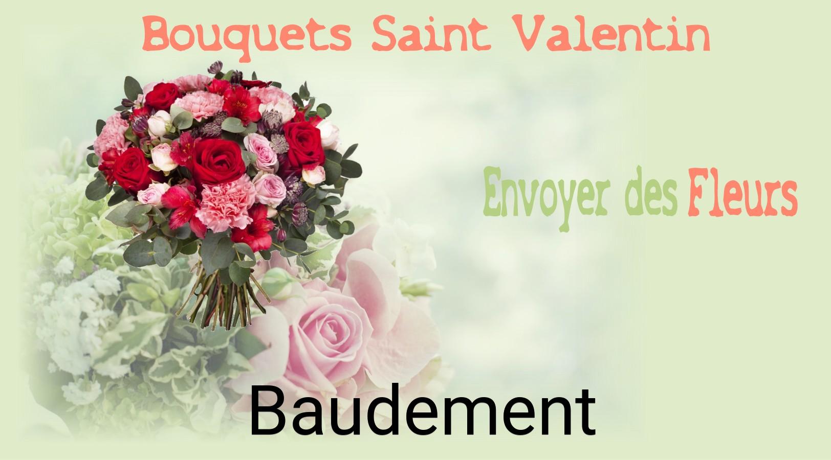 Roses de Saint-Valentin livrées à Baudement